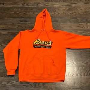 REESE’S HOODIE IN SIZE LARGE